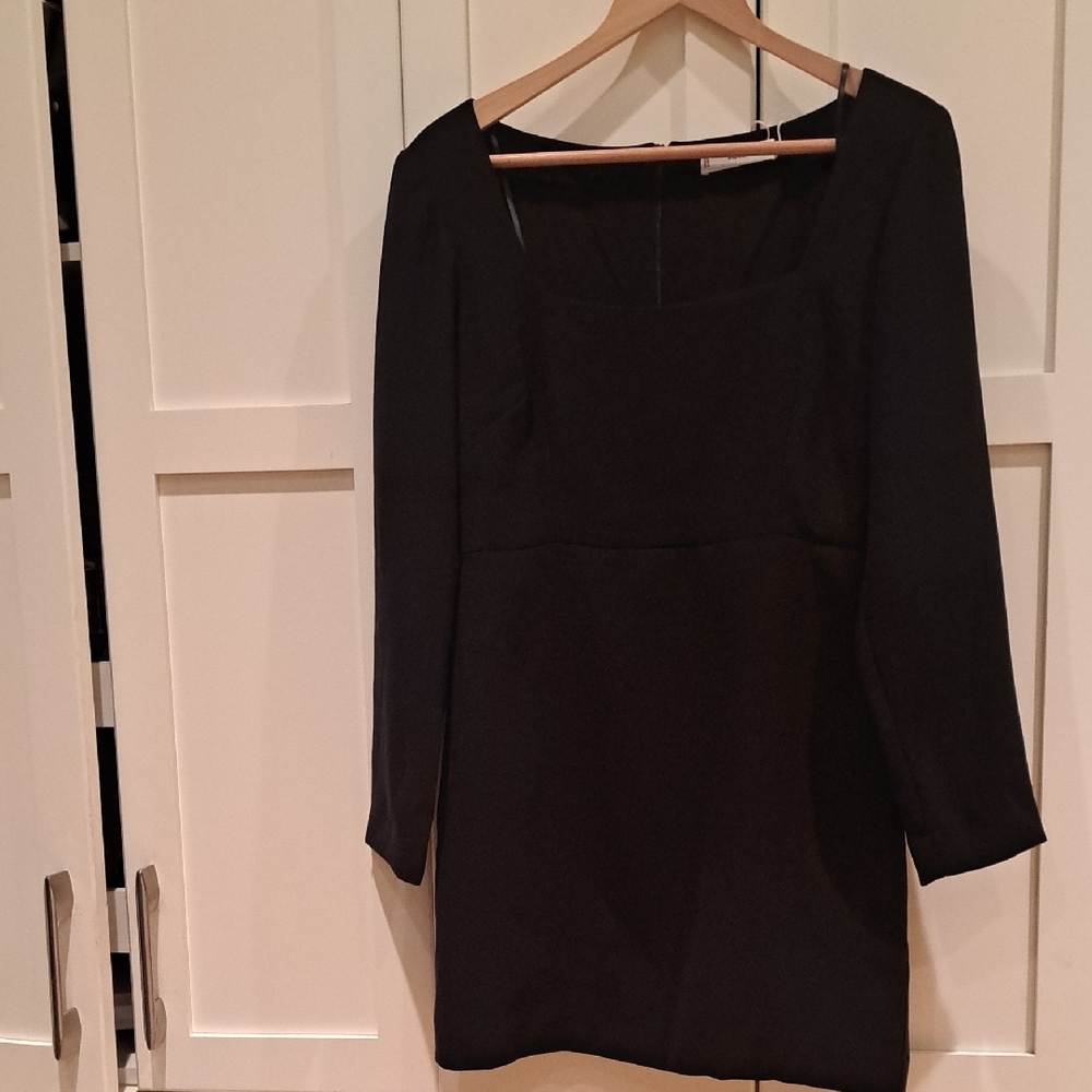 179 - 👗 MNG Lined Little Black Dress | Timeless Style